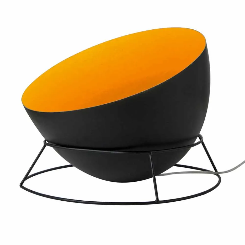 In-es.artdesign Moderne Stehlampen-H2o F farbige Stehleuchte aus Stahl und Nebel