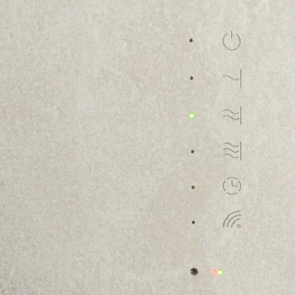 Viadurini Radiators Heizkörper Elektrisch-Infarot Glasheizung Naturstein Jonny Modell