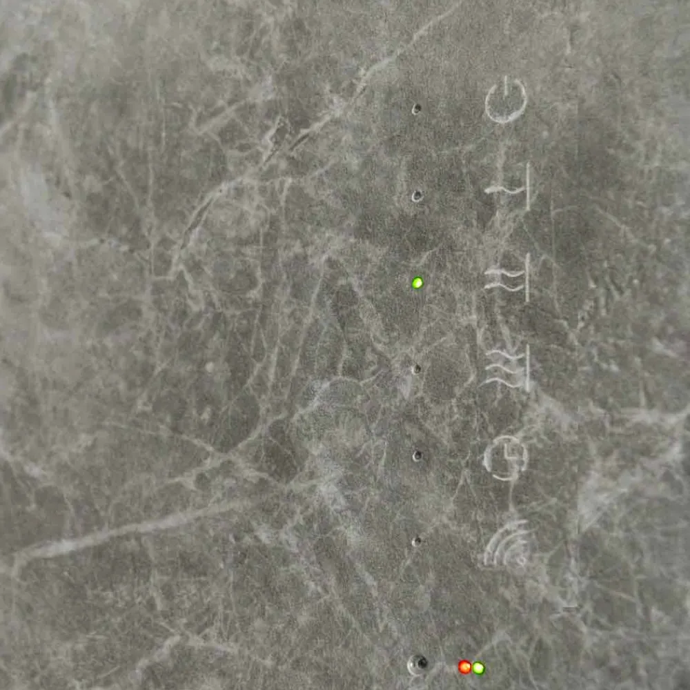 Viadurini Radiators Heizkörper Elektrisch-Infarot Glasheizung Naturstein Jonny Modell