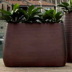 Myyour Gartenideen-Innen- oder Außenvase, Kunststoff-Pflanzgefäß 3 Abmessungen, 2 Stück - Pandora von