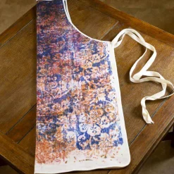 Viadurini by Marchi 1633 Küchen Schürzen-Italienische handgefertigte Schürze aus Baumwolle mit manuellem Kunstdruck - Viadurini von Marchi