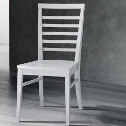 Viadurini Living Klassische Stühle-Italienischer Design-Küchenstuhl aus massivem Buchenholz - Jeanine