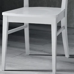 Viadurini Living Klassische Stühle-Italienischer Design-Küchenstuhl aus massivem Buchenholz - Jeanine