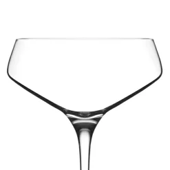 Viadurini Kitchen Italienisches Kristallgeschirr-Italienischer Ökologischer Kristall Champagner Kelch Set 12 Stück - Etera