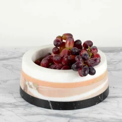 Viadurini Kitchen Küchenzubehör-Italienischer Luxusbehälter aus laminiertem Marmor - Leonida