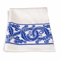 Viadurini by Marchi 1633 Geschirrtücher - Küchenhandtücher-Italienisches handgefertigtes Leinengeschirrtuch mit handbedruckter Zeichnung