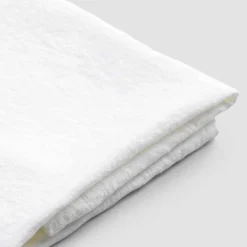 Viadurini Textile Handtücher-Italienisches handgefertigtes Luxus-Badetuch aus weißem, schwerem Leinen - Jojoba