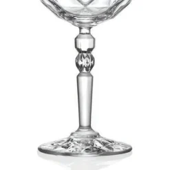 Viadurini Kitchen Italienisches Kristallgeschirr-Italienisches Ökologisches Kristall-Cocktailglas-Service 12 Stück - Bromeo