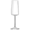 Viadurini Kitchen Italienisches Kristallgeschirr-Italienisches Minimal Eco Crystal Flöte Kelch Set 12 Stück - Primordio