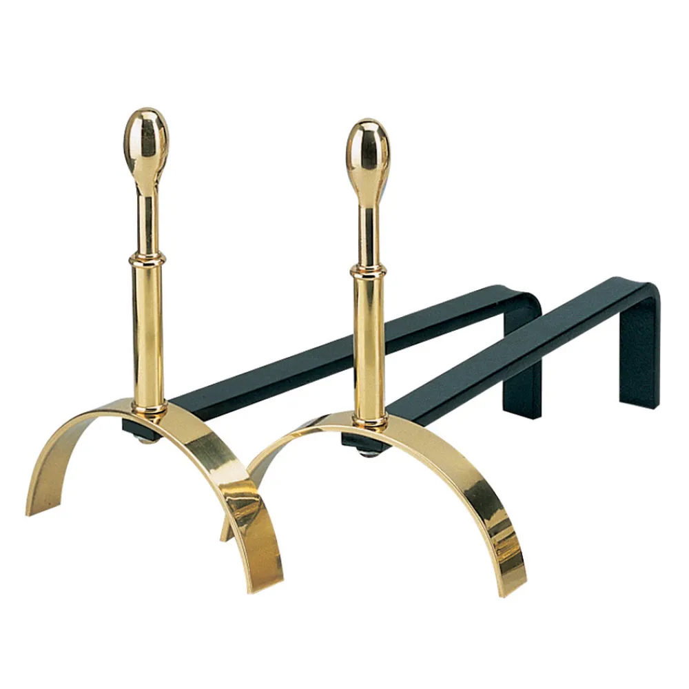 Viadurini Fire Design Feuerbock-Kaminböcke aus Messing, Höhe 30 cm, hergestellt in Italien – Wolf