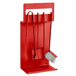 Viadurini Fire Design Kaminbesteck-Kaminzubehör aus farbigem Stahl Made in Italy 4 Stück - Rachel