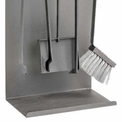 Viadurini Fire Design Kaminbesteck-Kaminzubehör aus farbigem Stahl Made in Italy 4 Stück - Rachel