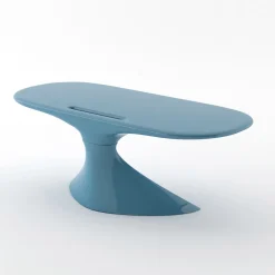 Viadurini Living Design Schreibtische-Karim Rashid Schreibtisch aus Harz - Smania