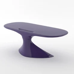 Viadurini Living Design Schreibtische-Karim Rashid Schreibtisch aus Harz - Smania