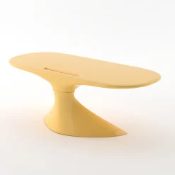 Viadurini Living Design Schreibtische-Karim Rashid Schreibtisch aus Harz - Smania