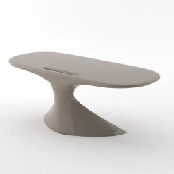 Viadurini Living Design Schreibtische-Karim Rashid Schreibtisch aus Harz - Smania