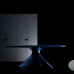 Viadurini Living Design Schreibtische-Karim Rashid Schreibtisch aus Harz - Smania