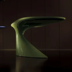 Viadurini Living Design Schreibtische-Karim Rashid Schreibtisch aus Harz - Smania