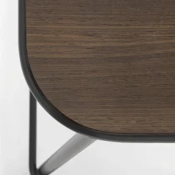 Viadurini Living Küchenhocker-Küchenhocker aus Eichenholz und Metall Made in Italy 2 Stück - Saffia