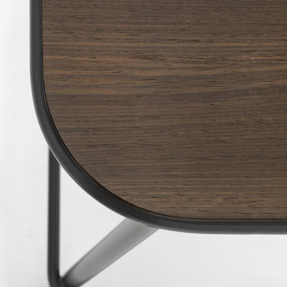 Viadurini Living Küchenhocker-Küchenhocker aus Eichenholz und Metall Made in Italy 2 Stück - Saffia