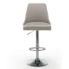 Viadurini Living Küchenhocker-Küchenhocker aus Öko-Leder und verchromtem Stahl, hergestellt in Italien – Nirvana