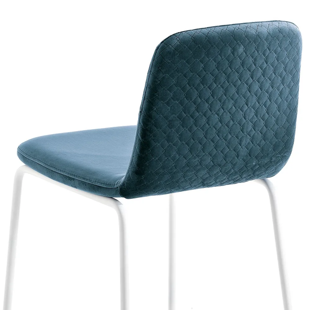 Viadurini Living Küchenhocker-Küchenhocker in farbigem Samt Modernes und elegantes Design - Bizet