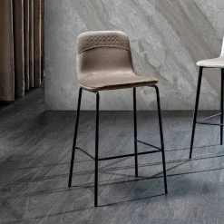 Viadurini Living Küchenhocker-Küchenhocker in farbigem Samt Modernes und elegantes Design - Bizet