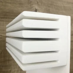 Viadurini Kitchen Küchenzubehör-Küchenmesserhalter aus weißem Corian Made in Italy Design - Ivanova