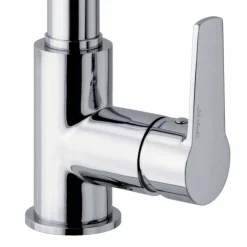 Viadurini Taps Küchenarmaturen-Küchenspülenmischer mit verstellbarem Messingrohr Made in Italy - Cory