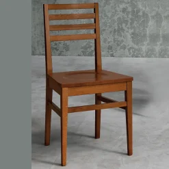 Viadurini Living Klassische Stühle-Küchenstuhl aus Buchenholz und Sitz aus Massivholz - Rabasse