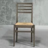 Viadurini Living Klassische Stühle-Küchenstuhl aus Buchenholz und Sitz aus Maisstroh - Rabasse