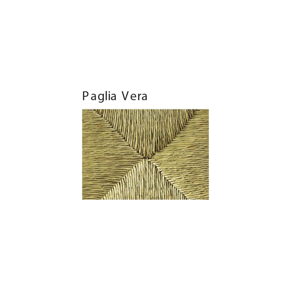 Viadurini Living Klassische Stühle-Küchenstuhl aus Buchenholz und Sitz aus Maisstroh - Rabasse