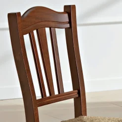 Viadurini Living Klassische Stühle-Küchenstuhl aus Buchenholz und Stroh Italienisches klassisches Design - Hegel