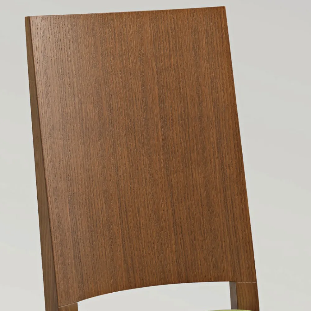 Viadurini Living Klassische Stühle-Küchenstuhl aus Buchenholz und Sitzfläche aus Kunstleder - Florent