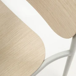 Viadurini Living Moderne Stühle-Küchenstuhl aus Holz und lackiertem Metall Made in Italy 2 Stück - Saffia