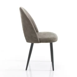 Viadurini Living Moderne Stühle-Küchenstuhl aus Kunstleder in gealterter Optik 4 Stück - Renetta