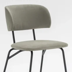 Viadurini Living Moderne Stühle-Küchenstuhl gepolstert mit Mikrofaser Made in Italy, 2 Stück - Rebecca