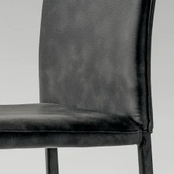 Viadurini Living Moderne Stühle-Küchenstuhl Komplett mit Ecoleather bezogen Made in Italy, 2 Stück - Maria