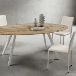 Viadurini Living Moderne Stühle-Küchenstuhl Komplett mit Ecoleather bezogen Made in Italy, 2 Stück - Maria