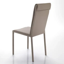 Viadurini Living Moderne Stühle-Küchenstuhl komplett mit 2-teiligem Kunstleder bezogen - Atenea