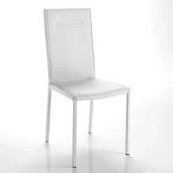 Viadurini Living Moderne Stühle-Küchenstuhl komplett mit 2-teiligem Kunstleder bezogen - Atenea