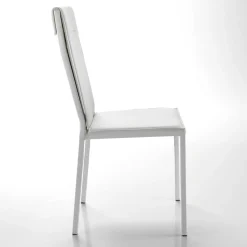 Viadurini Living Moderne Stühle-Küchenstuhl komplett mit 2-teiligem Kunstleder bezogen - Atenea