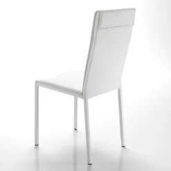 Viadurini Living Moderne Stühle-Küchenstuhl komplett mit 2-teiligem Kunstleder bezogen - Atenea