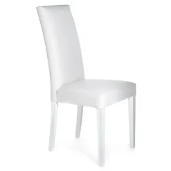 Viadurini Living Moderne Stühle-Küchenstuhl mit Kunstleder bezogen Made in Italy 2 Stück - Barilla