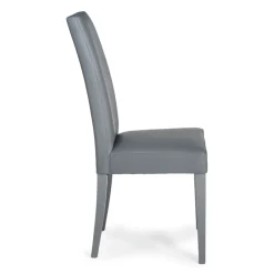 Viadurini Living Moderne Stühle-Küchenstuhl mit Kunstleder bezogen Made in Italy 2 Stück - Barilla