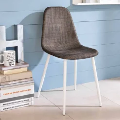 Viadurini Living Moderne Stühle-Küchenstuhl mit modernem Design aus Similrattan 4 Stück - Cassidy