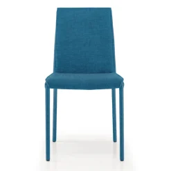 Viadurini Living Moderne Stühle-Küchenstuhl mit Stoffbezug, hergestellt in Italien, 4 Stück – Monnalisa