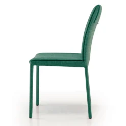 Viadurini Living Moderne Stühle-Küchenstuhl mit Stoffbezug, hergestellt in Italien, 4 Stück – Monnalisa