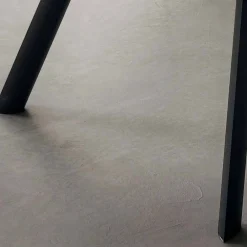 Viadurini Living Esstische-Küchentisch aus laminiertem Fenix und schwarzem Aluminium Made in Italy - Lingotto