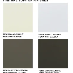 Viadurini Living Ausziehbare Esstische-Küchentisch Fenix, ausziehbar bis 300 cm, hergestellt in Italien – Grotta